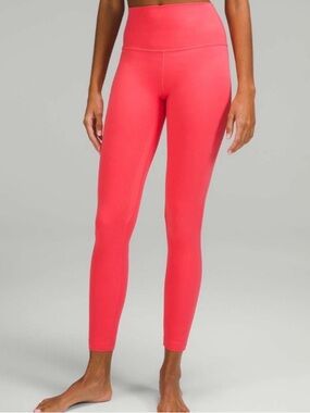 Lululemon Align High-Rise Pant 28" in Pale Raspberry